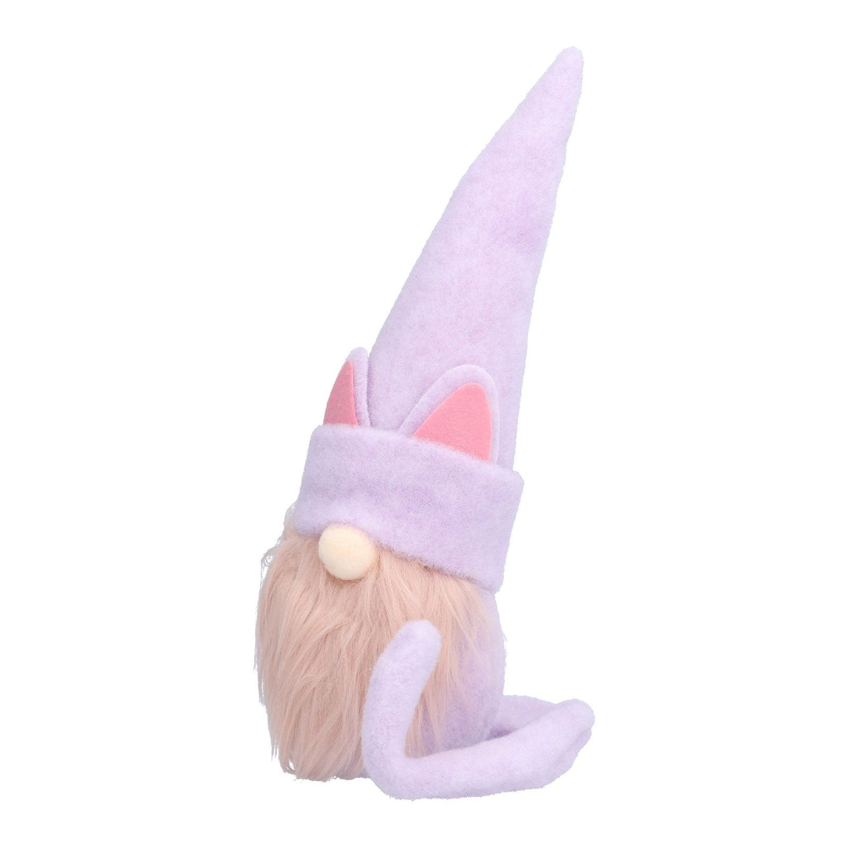Faceless Dwarf Doll Flannel Halloween Ornament Decoration Halloween Props for Indoor Outdoor PartyRed