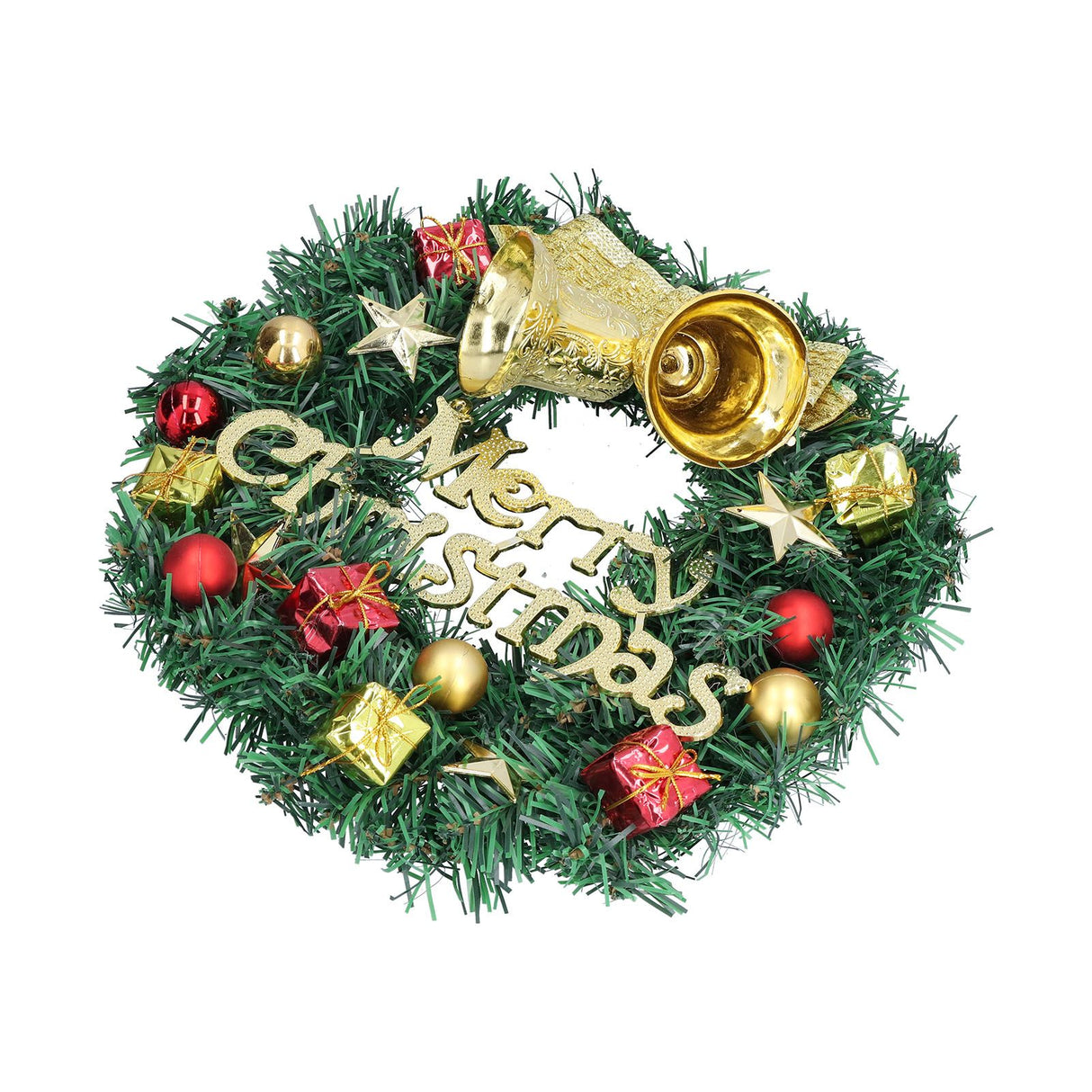 Christmas Wreath Outdoor Lighted Christmas Wreath for Holiday Xmas Party Decorations