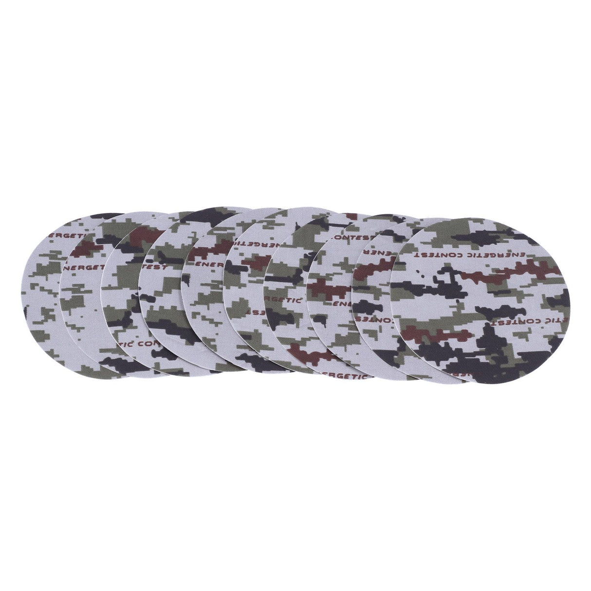 10PCS Camouflage Clothes Patches Clothing Repair Decorating Kit for Pants Down Jacket Decoration