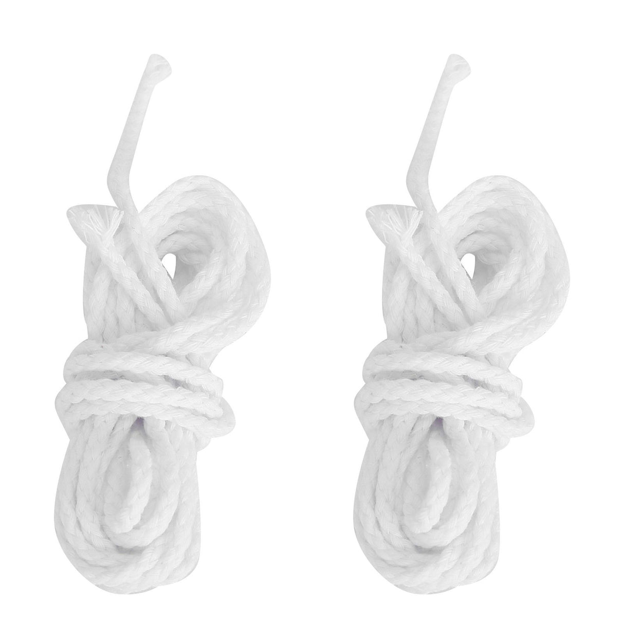 2pcs Candle Wicks Good Oil Absorbency Combustion Durable Braid Cotton Candle Wick for DIY Oil Lamp2.6mm