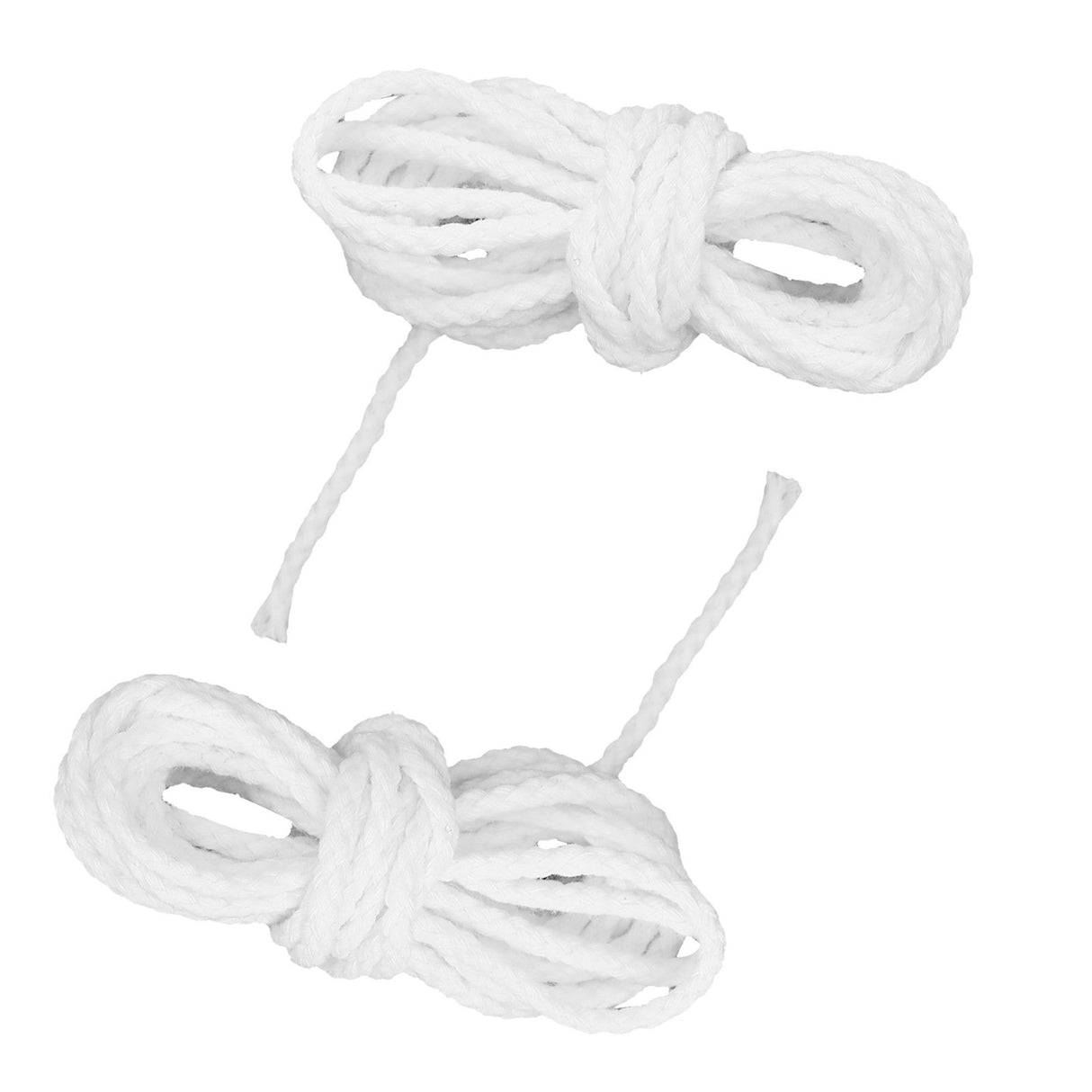 2pcs Candle Wicks Good Oil Absorbency Combustion Durable Braid Cotton Candle Wick for DIY Oil Lamp2.6mm