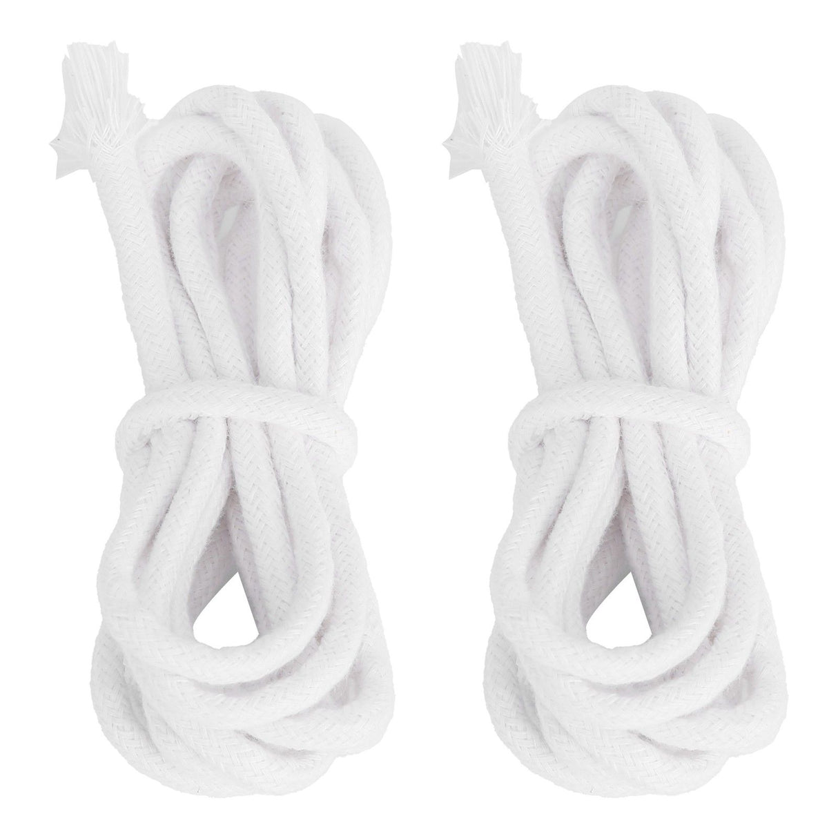 2pcs Candle Wicks Good Oil Absorbency Combustion Durable Braid Cotton Candle Wick for DIY Oil Lamp5mm