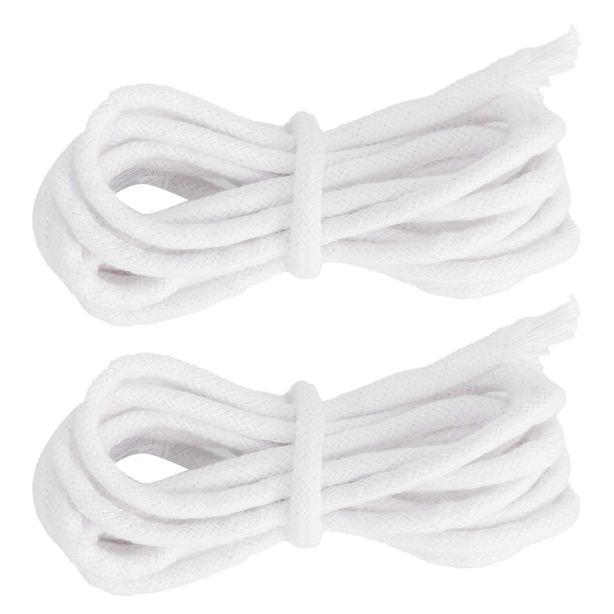 2pcs Candle Wicks Good Oil Absorbency Combustion Durable Braid Cotton Candle Wick for DIY Oil Lamp5mm