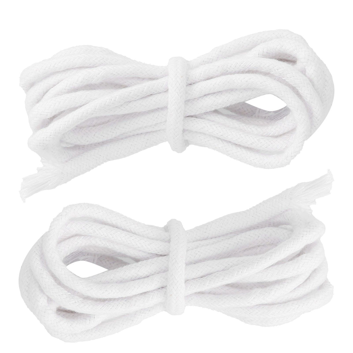 2pcs Candle Wicks Good Oil Absorbency Combustion Durable Braid Cotton Candle Wick for DIY Oil Lamp5mm