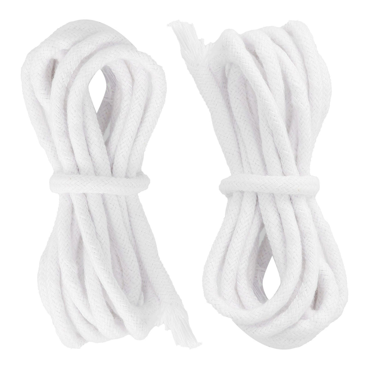 2pcs Candle Wicks Good Oil Absorbency Combustion Durable Braid Cotton Candle Wick for DIY Oil Lamp5mm