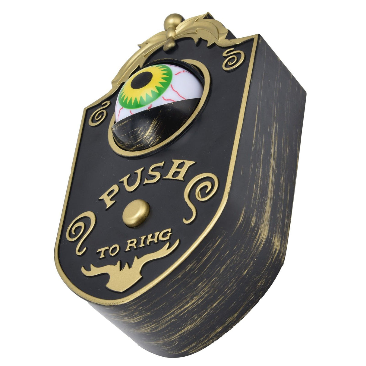 Halloween Doorbell Horrible Single Eyeball Luminous Hanging Door Bell Halloween Party Prop Decoration
