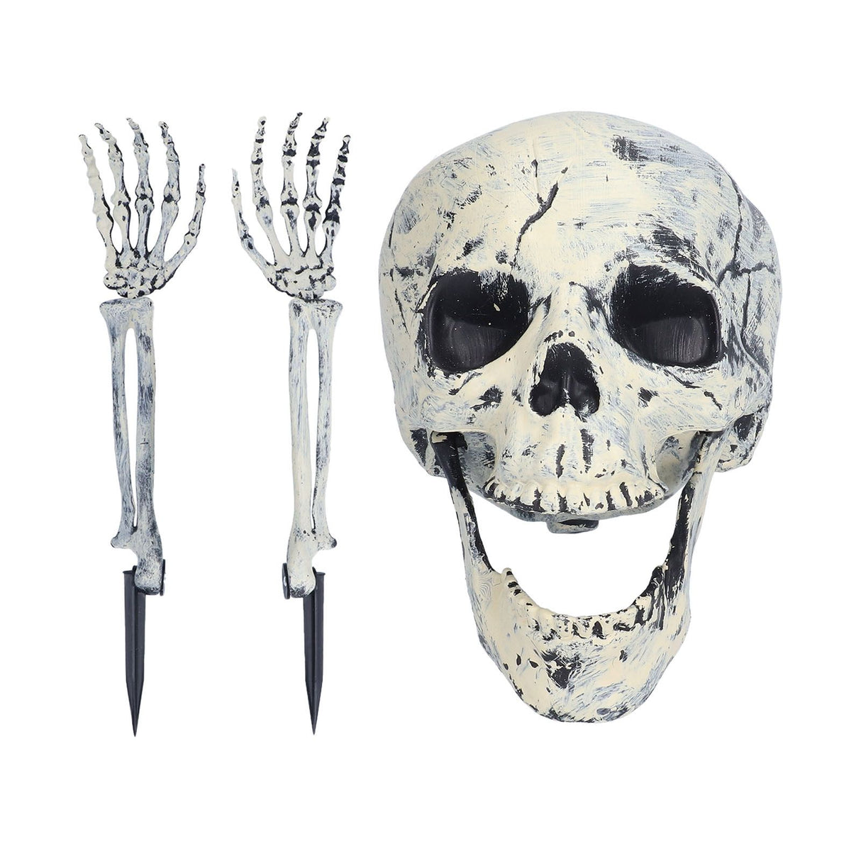 Skeleton Decor Cosplay DIY Multifunctional Lifelike Compact Scary Halloween Skeleton