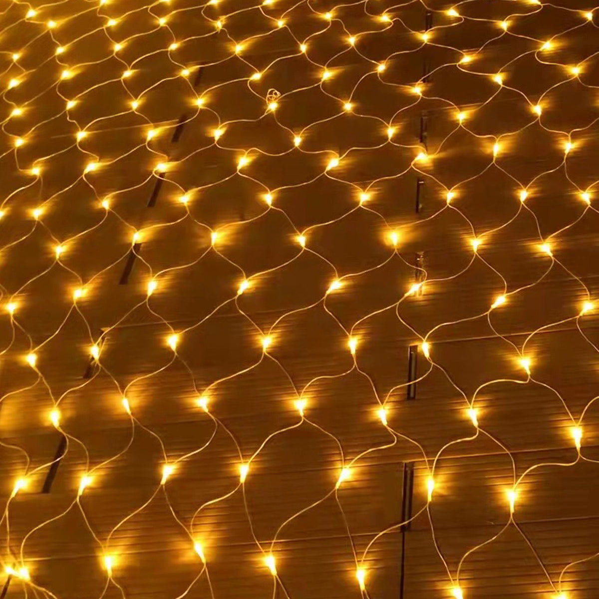 Net Mesh String LED Lights 4.9x4.9ft Waterproof Outdoor Christmas Net Lights for Christmas Outdoor Wedding