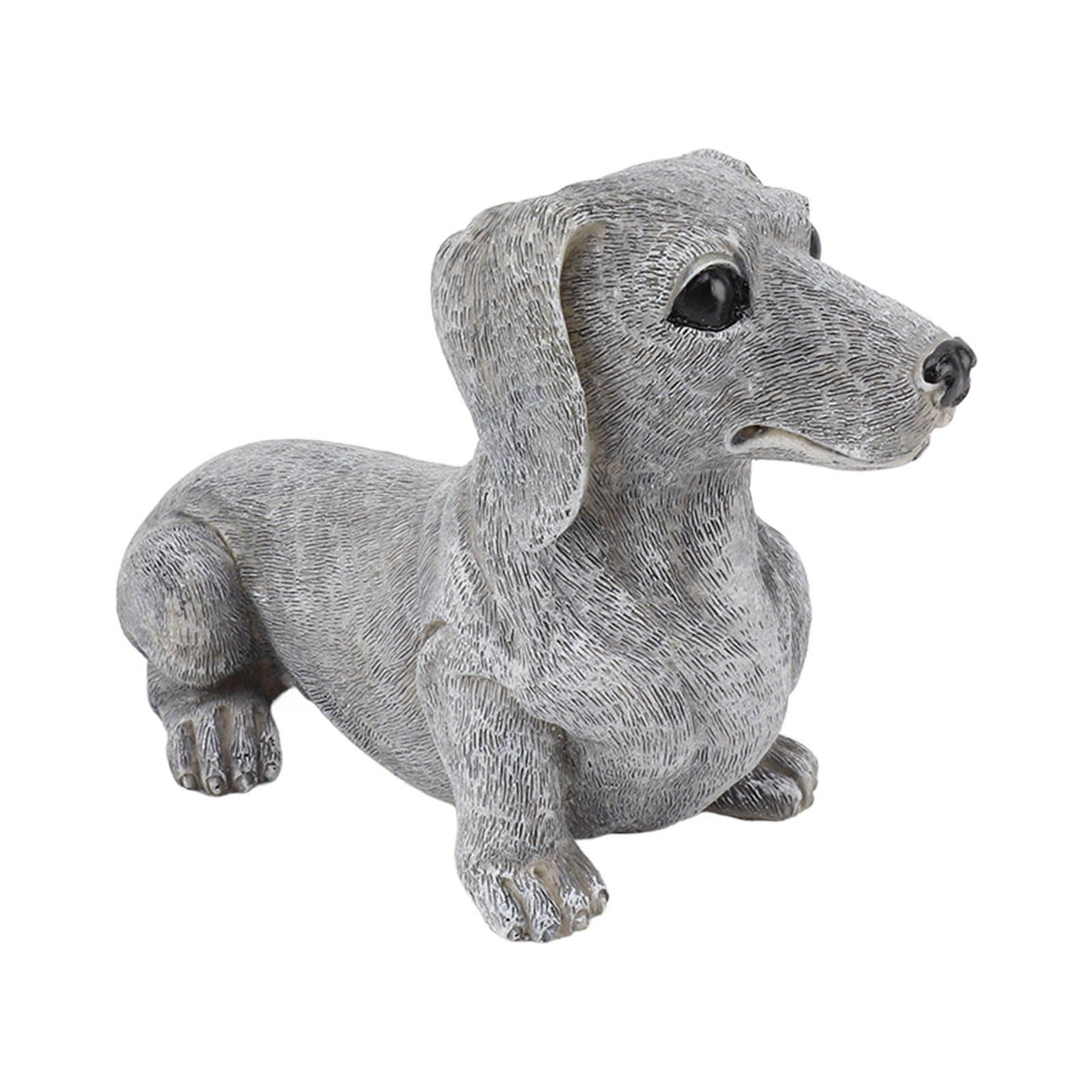 Dachshund Figurine Resin Dachshund Sculpture Outdoor Statue Ornament Dog Lover Gift For Garden Patio Lawn Courtyard Home Desktop Decoration