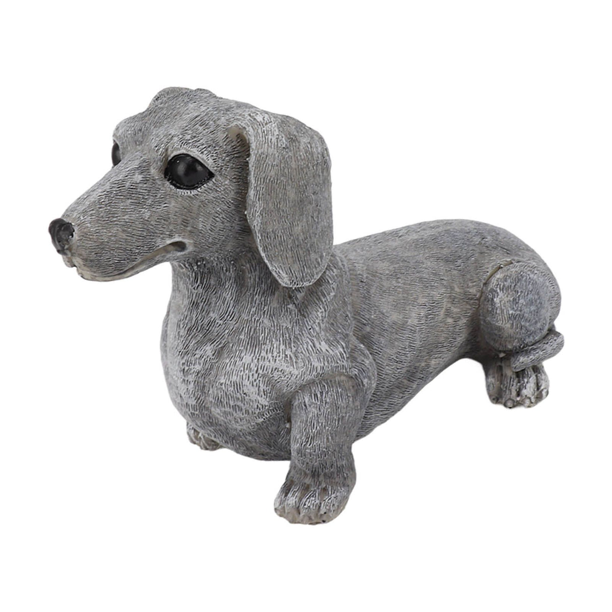 Dachshund Figurine Resin Dachshund Sculpture Outdoor Statue Ornament Dog Lover Gift For Garden Patio Lawn Courtyard Home Desktop Decoration