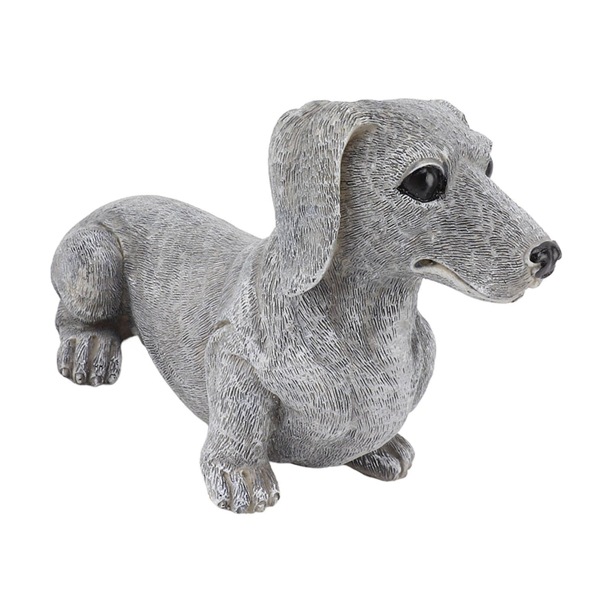 Dachshund Figurine Resin Dachshund Sculpture Outdoor Statue Ornament Dog Lover Gift For Garden Patio Lawn Courtyard Home Desktop Decoration