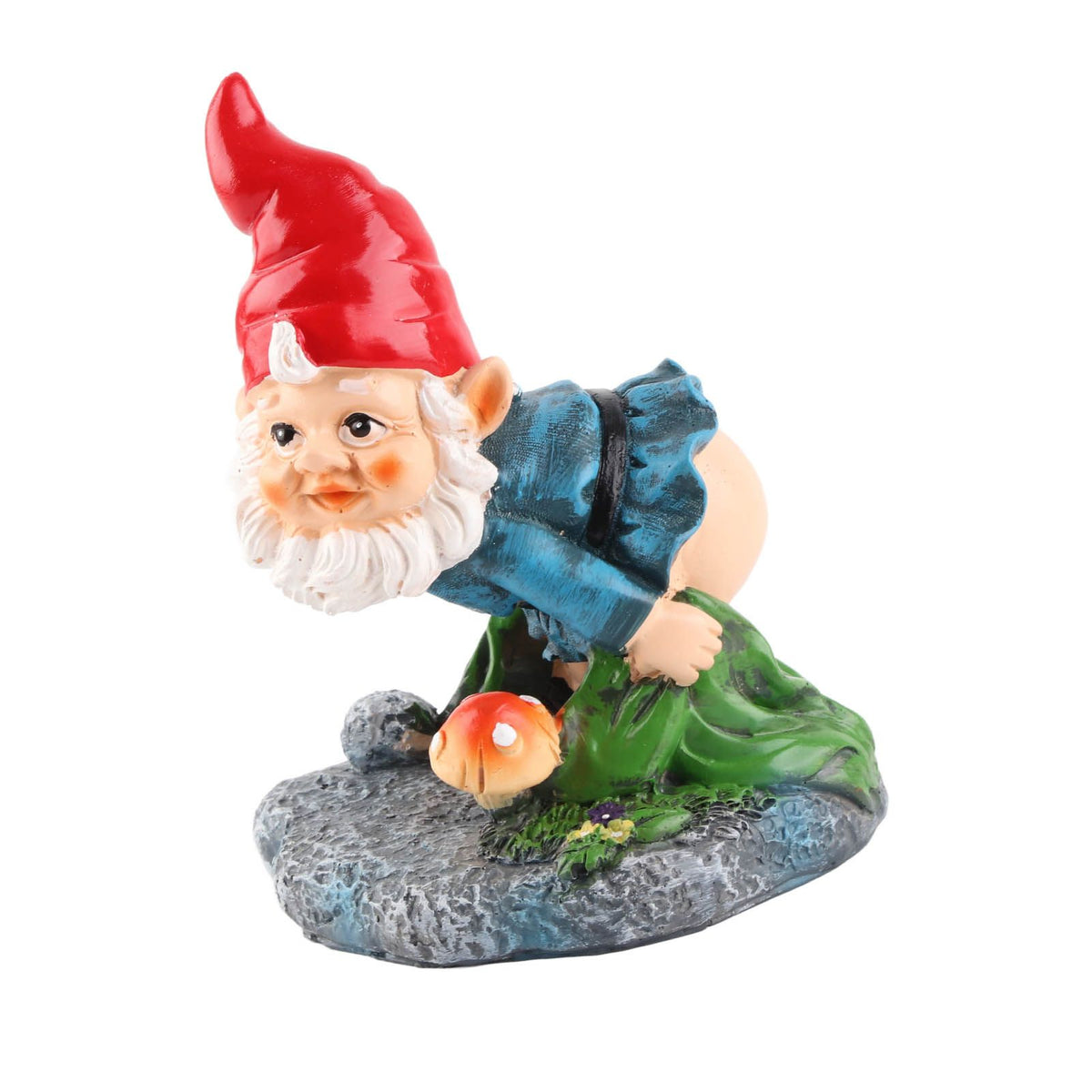 Dwarf Decorative Ornaments Durable Resin Decor Cute Gnome Figure Decorations for Home Outside Yard Decor