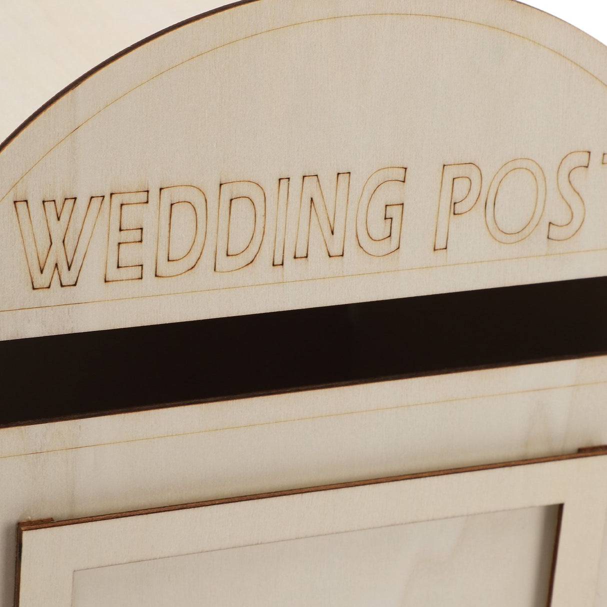 DIY Wooden Wedding Mailbox Post Box with Lock Key for Reception Wedding Anniversary Party Decoration JM01617