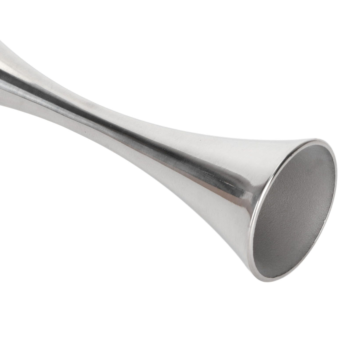 Stainless Steel Vase Innovative Elegant Modern Style Round Mouth Metal Flower Vase for Living Room Table