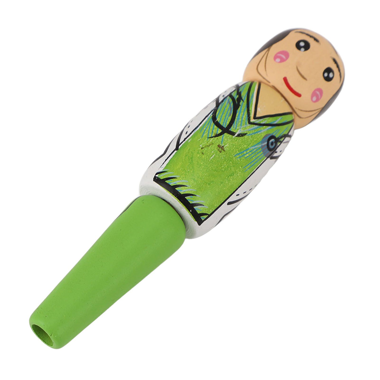 Puppet Pen Wooden Unique Ballpoint Cartoon Doctor Shape Ink Pen for Silly Gifts Stand Up Pen Decoration