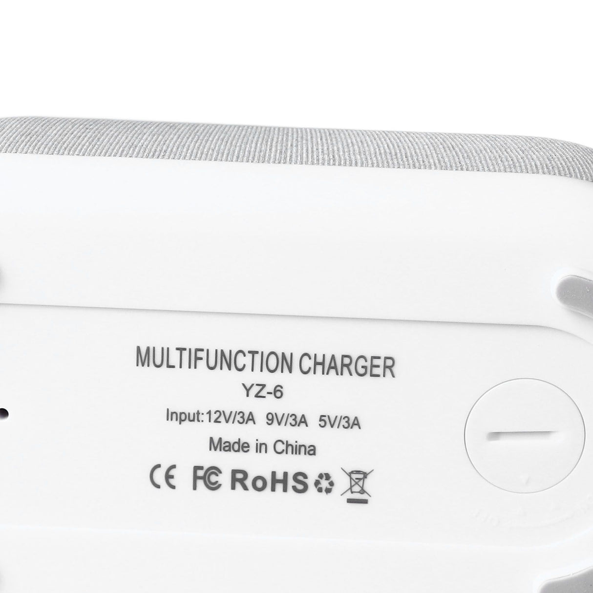 3 in 1 Alarm Clock with Wireless Charging and Night Light Portable Multifunction Desktop Clock Wireless Charger for Bedroom Study