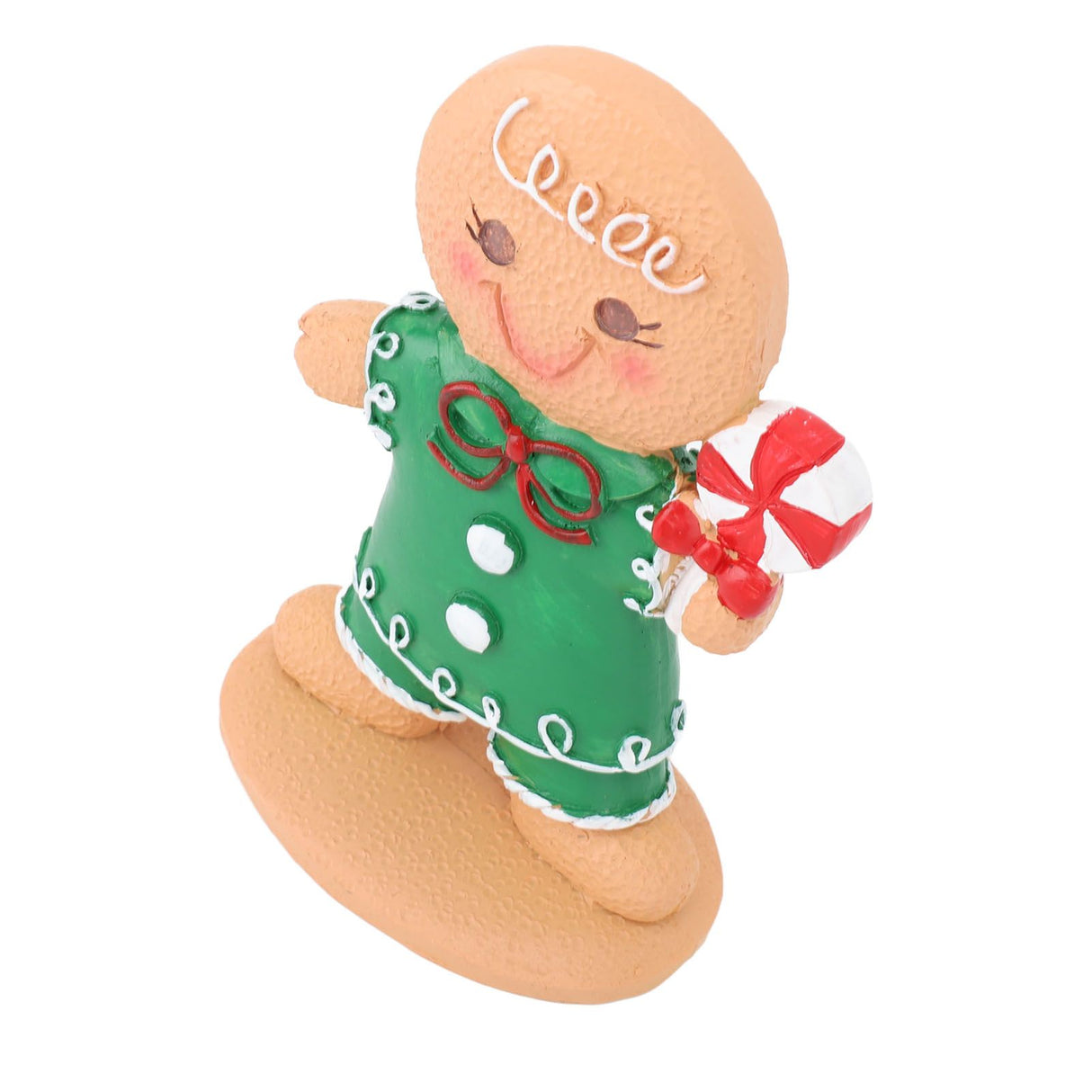 Gingerbread Kids Tabletop Figures Creativity Cute Christmas Gingerbread Table Decor for Store Bar Boy Candy