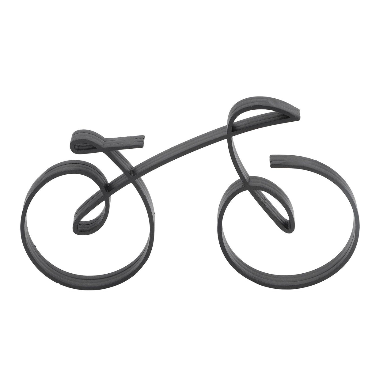 Minimalistic Bike Sculpture Metal Modern Wire Framed Style Bike Ornament Home Decoration Gift