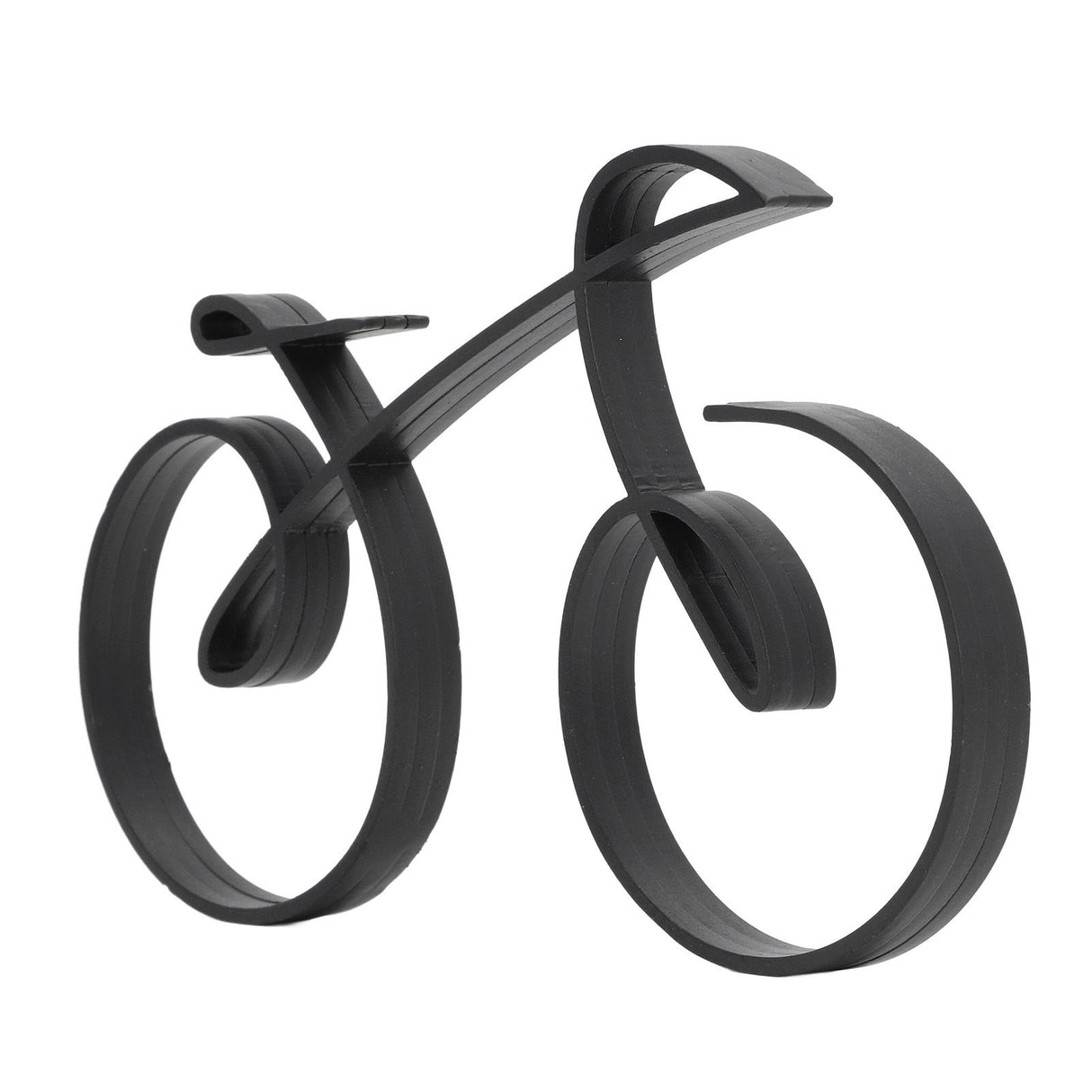 Minimalistic Bike Sculpture Metal Modern Wire Framed Style Bike Ornament Home Decoration Gift