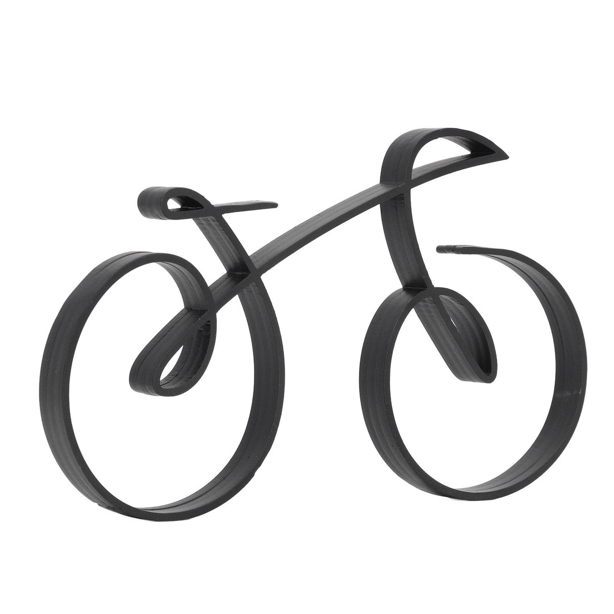 Minimalistic Bike Sculpture Metal Modern Wire Framed Style Bike Ornament Home Decoration Gift