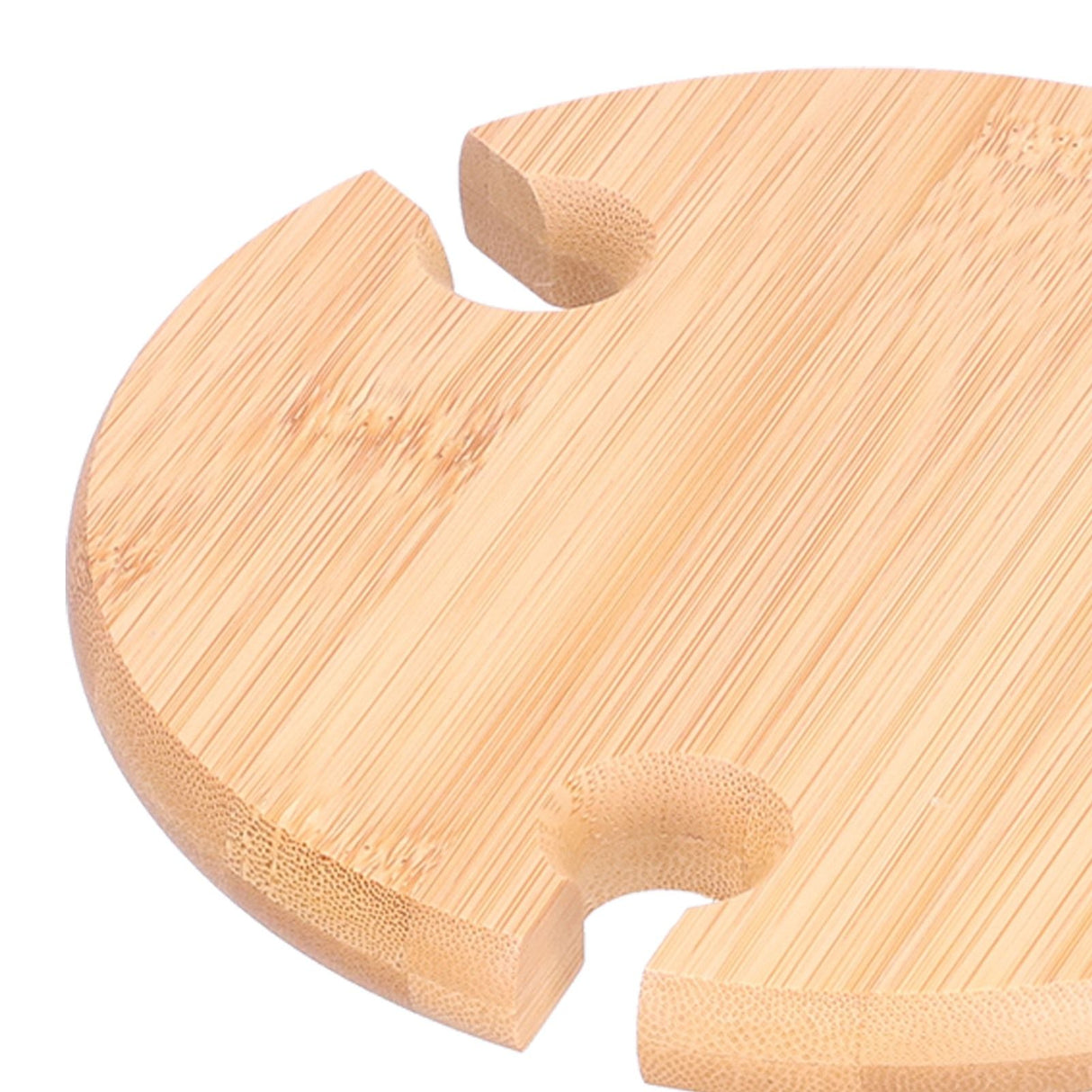 Wine Glass Cup Holder Bamboo Wood Goblet Wine Glass Hanging Drain Rack Living Room Dining Room