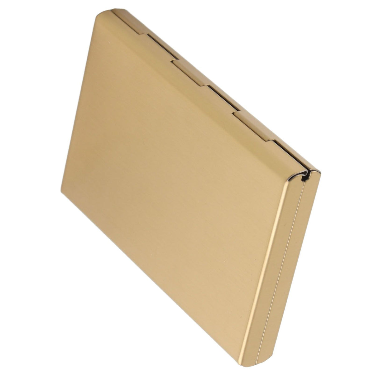 Credit Card Holder Protector Stainless Steel Credit Card Wallet Business Card Case for Men and WomenGold