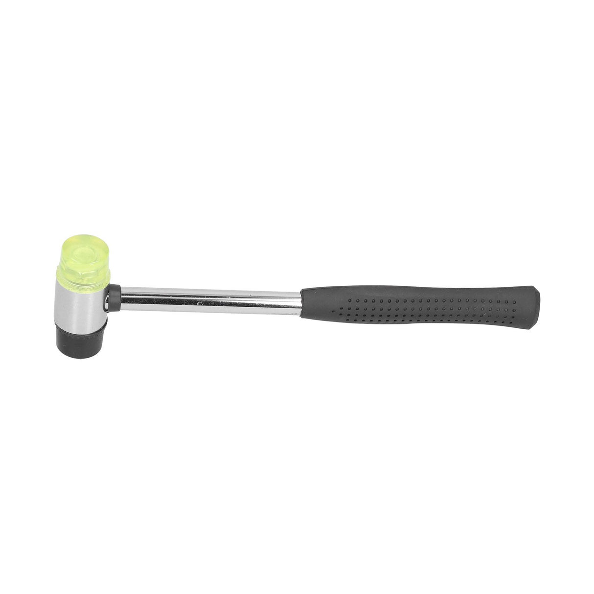 Mini Hamme Double Sided Rubber Nylon Hammer Hand Tool with Non Slip Handle for Household Jewelry Craft