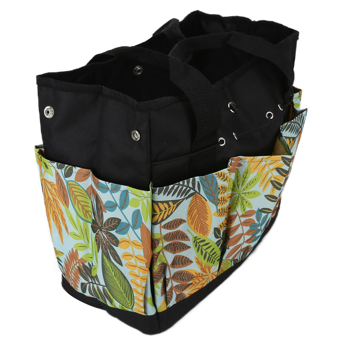 Garden Tool Bag Flower Printing Multifunctional Portable Gardening Storage Bag Tote Bag with Pockets