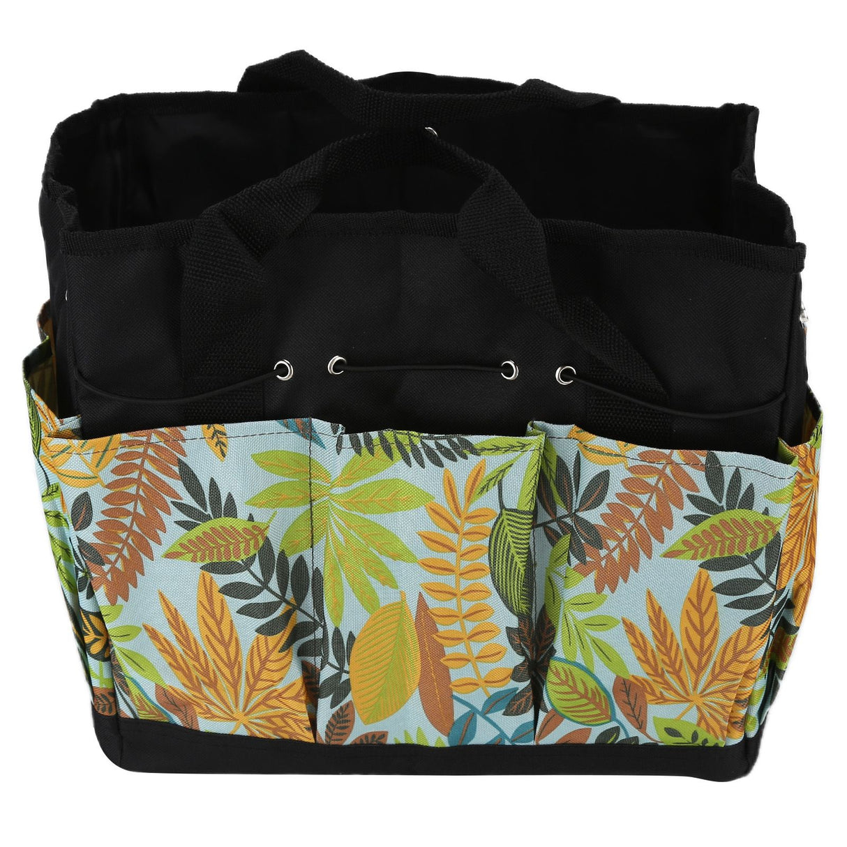 Garden Tool Bag Flower Printing Multifunctional Portable Gardening Storage Bag Tote Bag with Pockets
