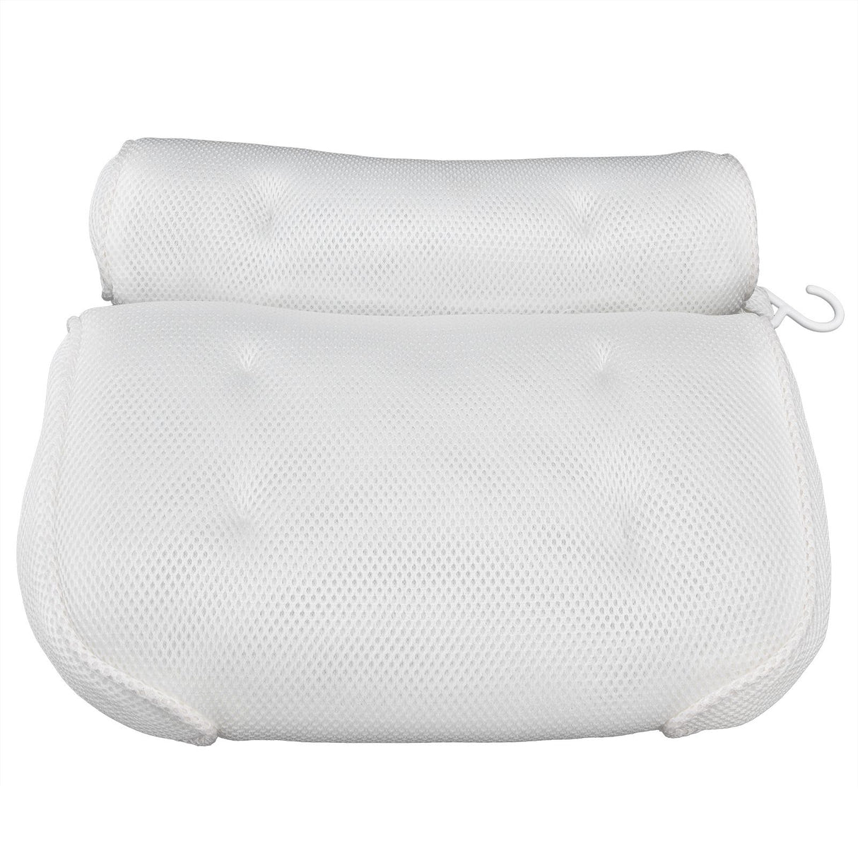 Mesh Bathroom Pillow Soft Comfortable Suction Cup Pillow Bath Tub Pillow for Shower Room