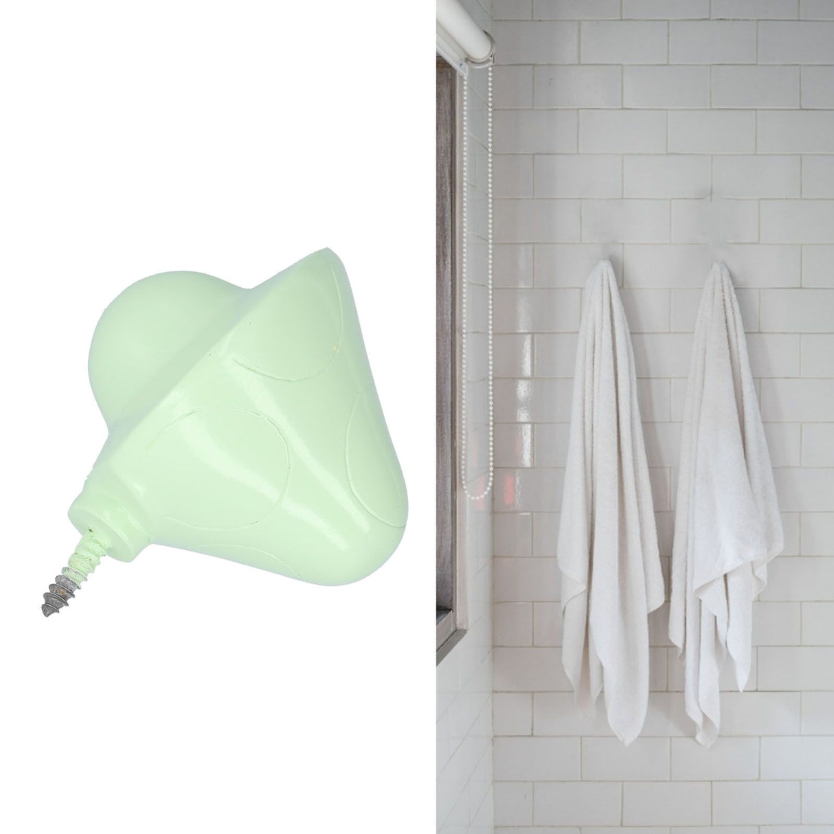 Coat Hook Resin Mushroom Shaped Durable Waterproof Wall Mounted Hat Hook for Home Clothing Store