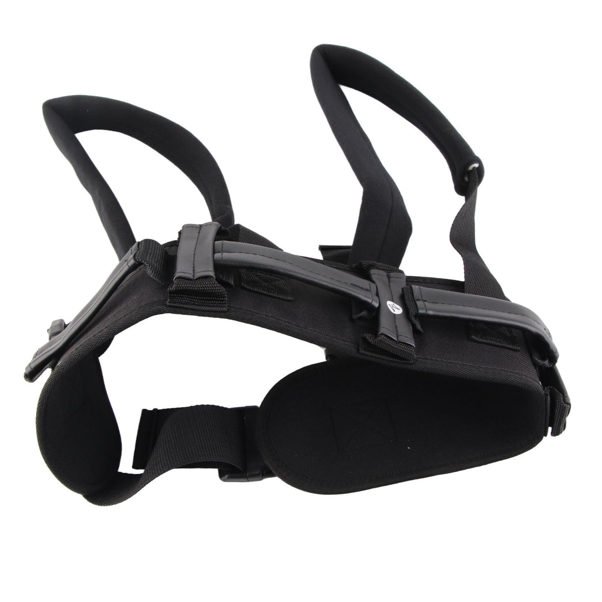 Transfer and Walking Gait Belt with Handles Adjustable Elderly Standing Assist Lift Belt for Seniors Caregiver Nurse Black