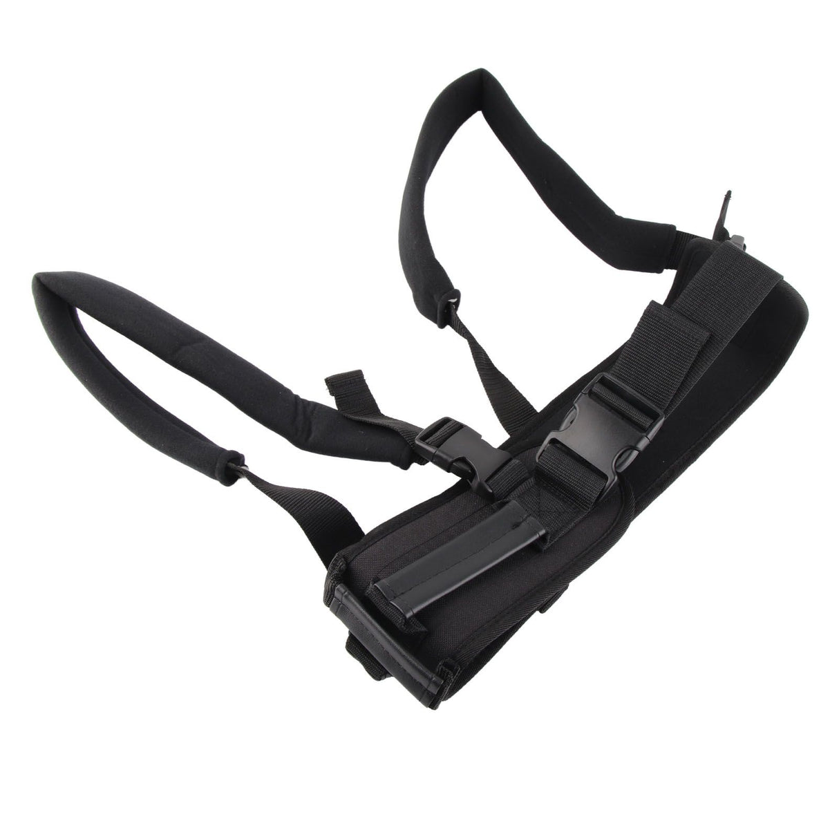Transfer and Walking Gait Belt with Handles Adjustable Elderly Standing Assist Lift Belt for Seniors Caregiver Nurse Black