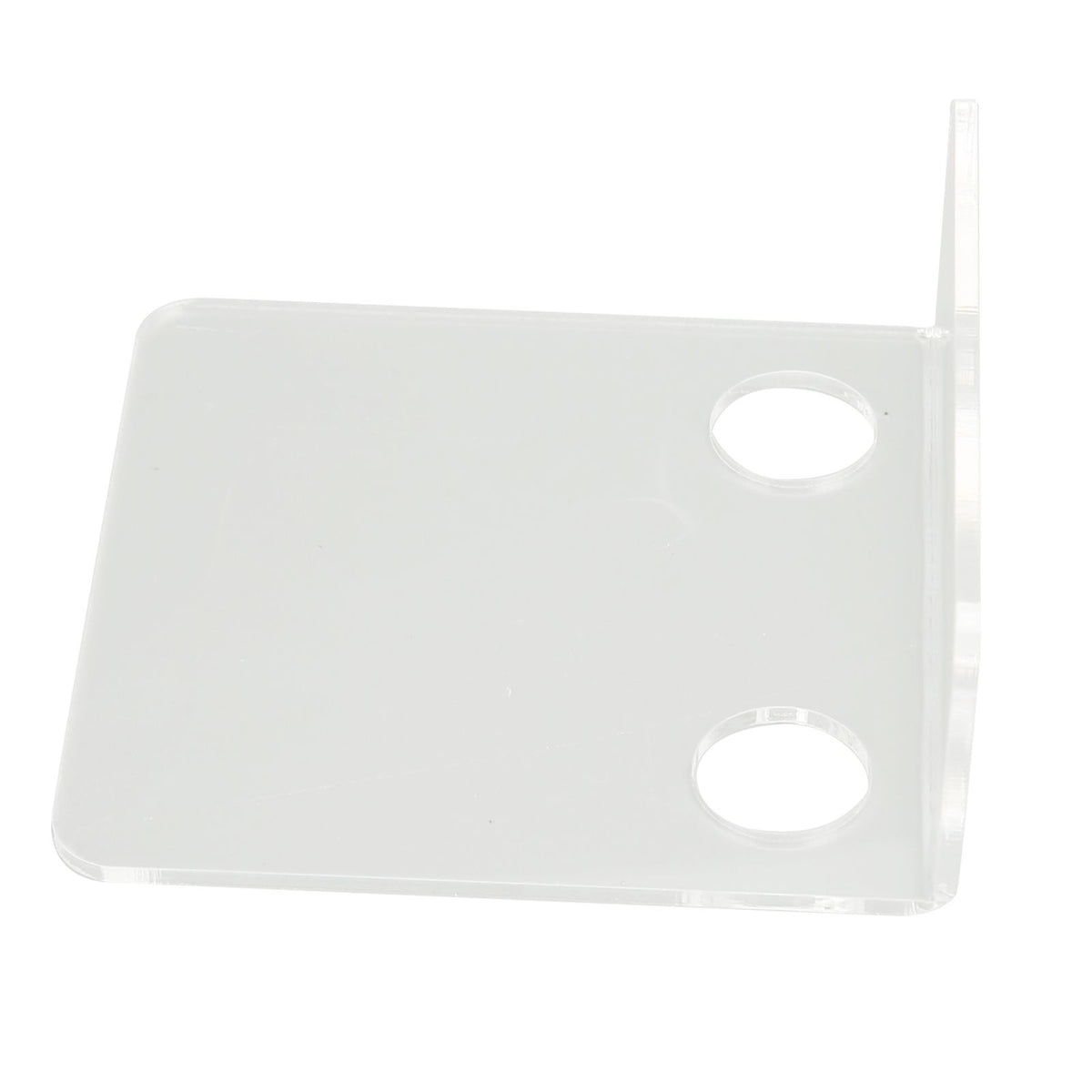 3 PCS Small Security Cameras Wall Shelf with 6 Cable Clips 10PCS Tapes Acrylic Waterproof Drill Free Adhesive Floating Shelf for Speakers Transparent