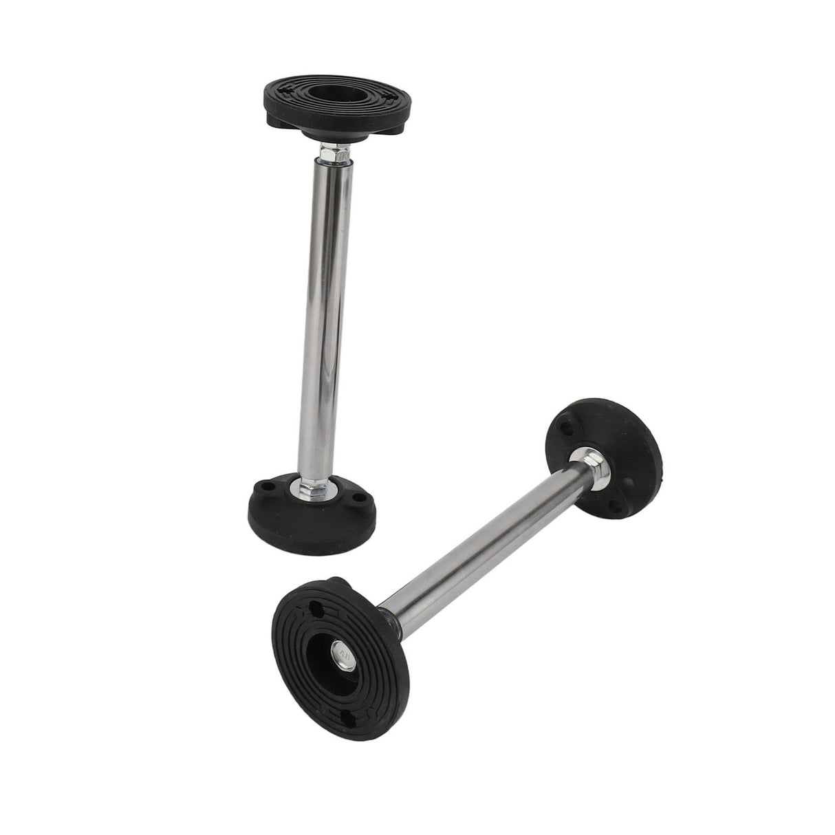 2Pcs Cabinet Adjustable Support Rod Stainless Steel Bathroom Cabinet Hanging Installation Lifting Support Rod Model 150