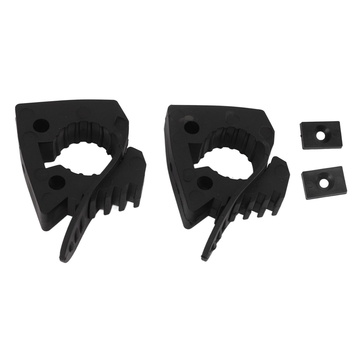 2PCS Shovel Holder Mount Rubber Quick Release Shovel Clamp Mount Bracket Fit for 1 1/7 Inch to 1 3/7 Inch Diameter Tools