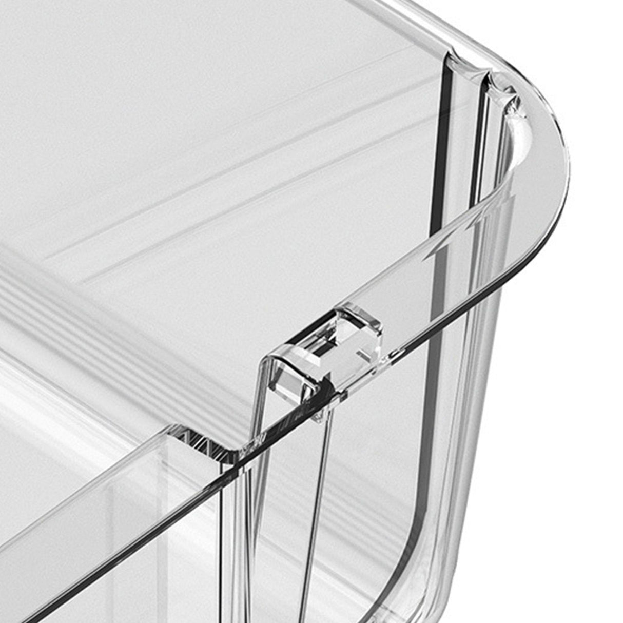 Transparent Desktop Stationery Organizer Stackable Stationery Files Storage Shelf Desktop Organizer L 26.5x33.2x8.5cm