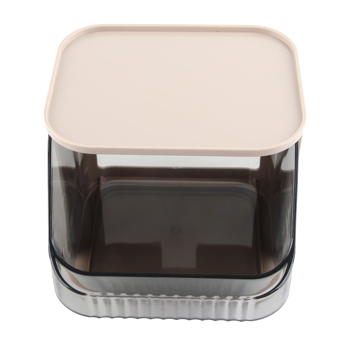 Tea Bag Storage Rack Multifunctional Desktop Office Desk Capsule Coffee Standing Box Plastic Acrylic Gray