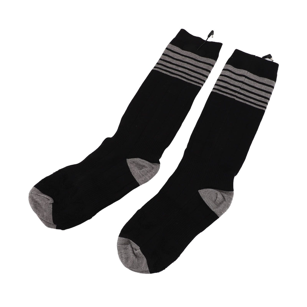 Electric Heated Socks for Men Women Battery Heated Socks with 3 Heat Settings for Hunting Hiking Camping Black