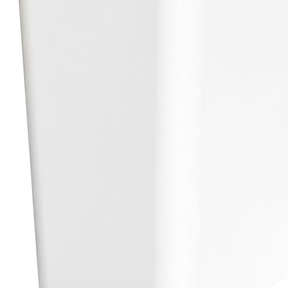 Press Type Trash Can with Cover 15L Capacity Plastic Garbage Bin for Bathroom Toilet Kitchen White