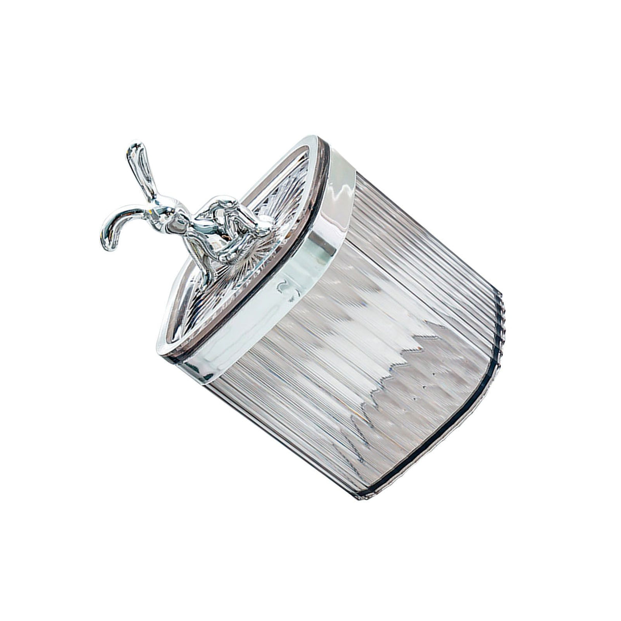 Toothpick Holder Large Capacity Fashion Look Toothpick Container Storage Box Jar for Home Restaurant Smoky Gray