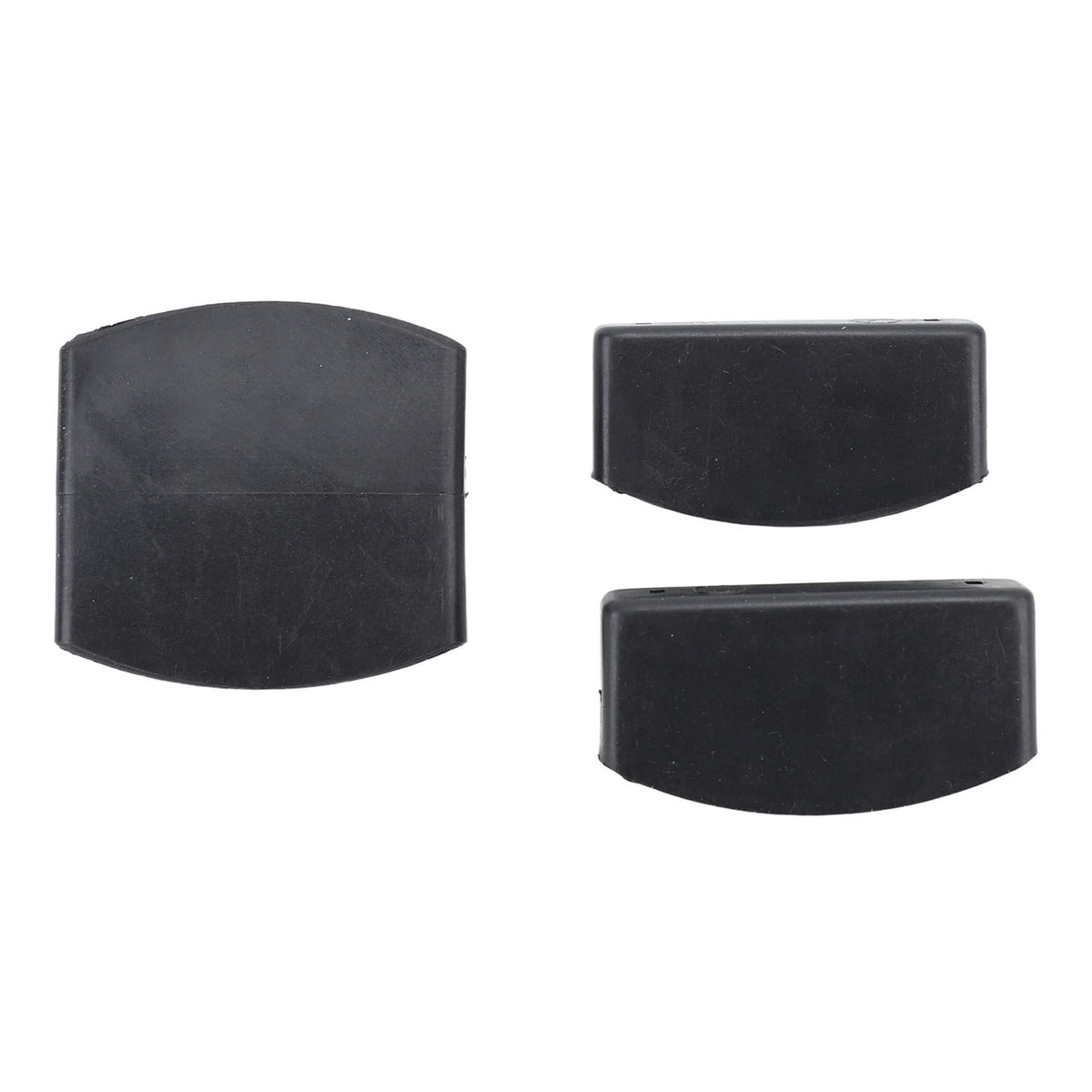 72Pcs Plastic Bed Slat End Caps Holders Centre Caps Plastic Connector Furniture Accessories for Holding and Securing Slats Black