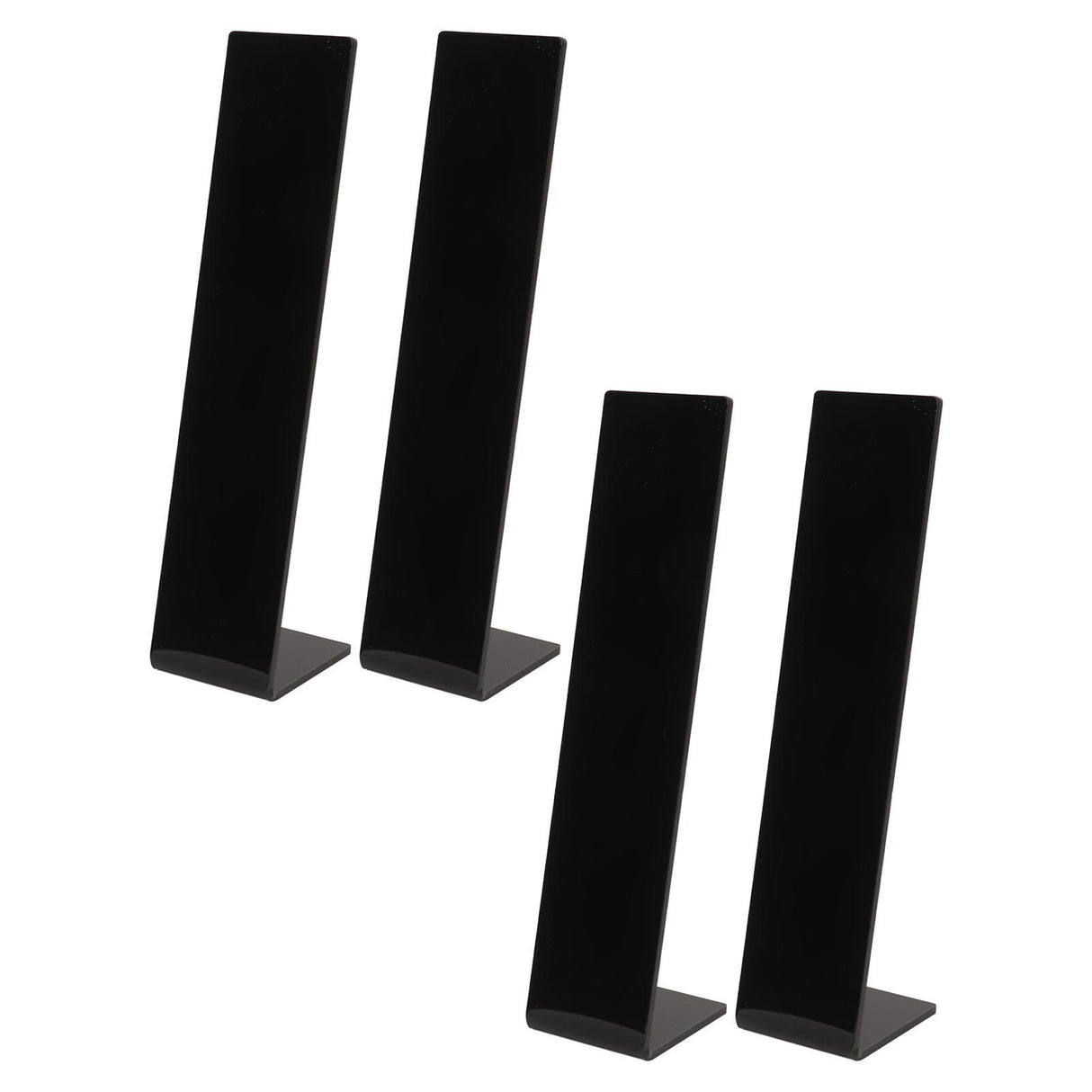 4 Pcs Acrylic Hair Band Display Stand Hair Clasp Hair Clasp Jewelry Display Holder for Shop Black