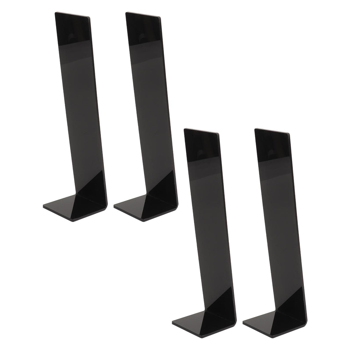 4 Pcs Acrylic Hair Band Display Stand Hair Clasp Hair Clasp Jewelry Display Holder for Shop Black