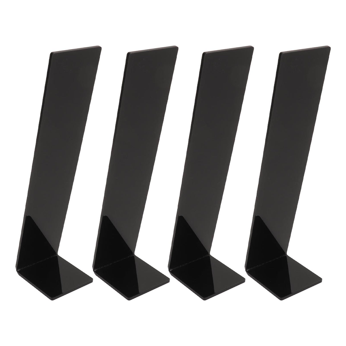 4 Pcs Acrylic Hair Band Display Stand Hair Clasp Hair Clasp Jewelry Display Holder for Shop Black