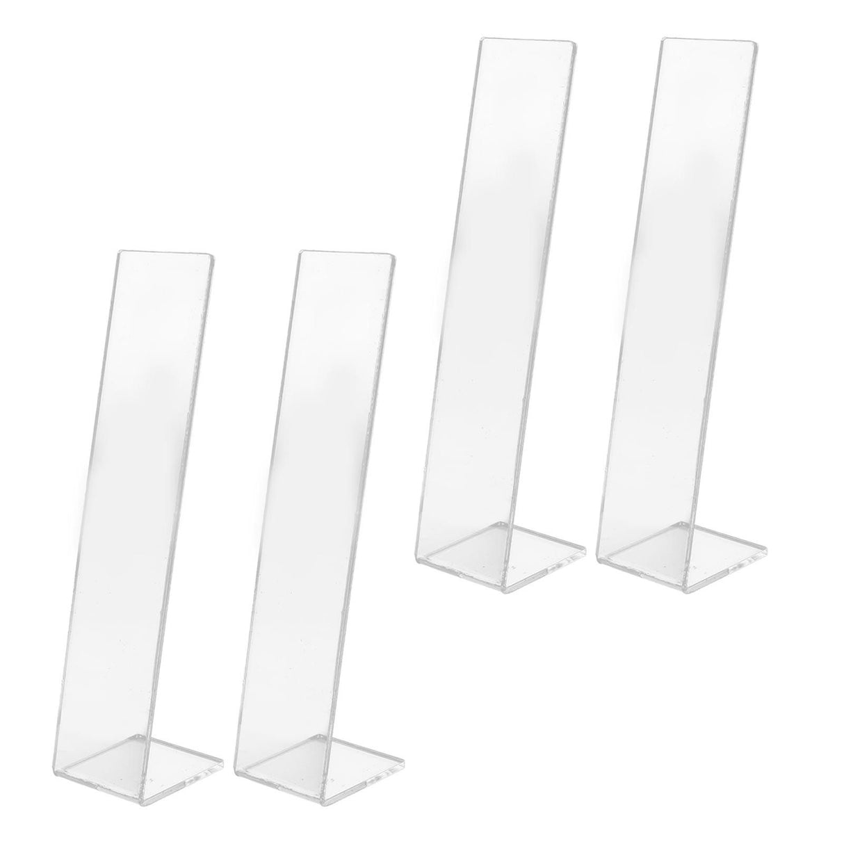 4 Pcs Acrylic Hair Band Display Stand Hair Clasp Hair Clasp Jewelry Display Holder for Shop Transparent
