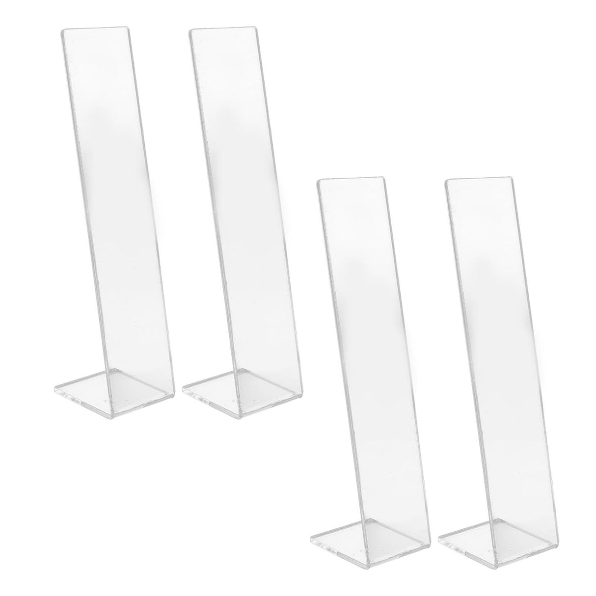 4 Pcs Acrylic Hair Band Display Stand Hair Clasp Hair Clasp Jewelry Display Holder for Shop Transparent