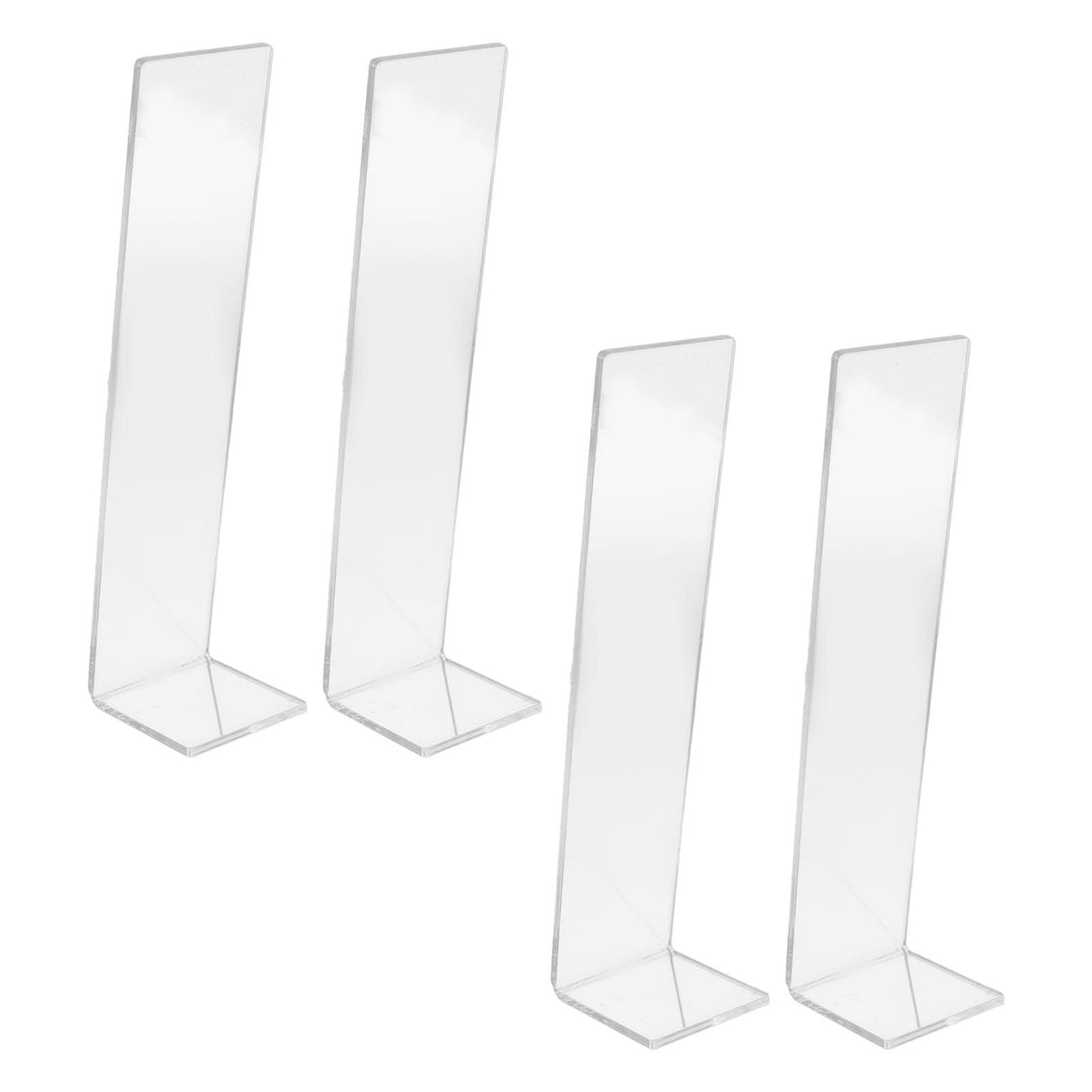4 Pcs Acrylic Hair Band Display Stand Hair Clasp Hair Clasp Jewelry Display Holder for Shop Transparent