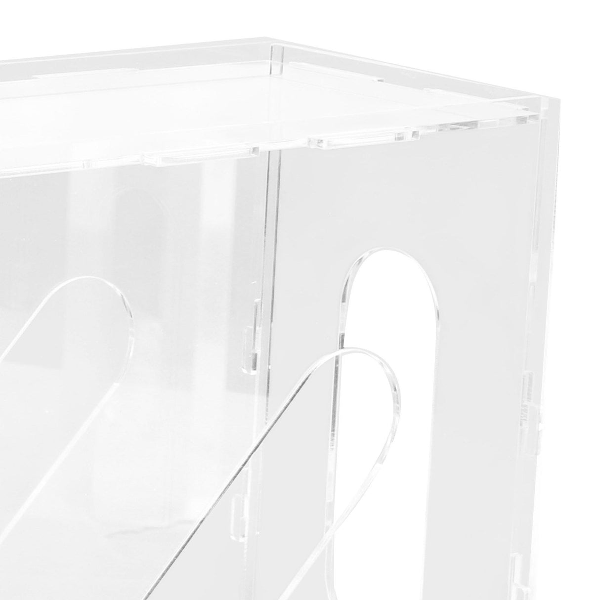 Breast Milk Freezer Storage Organizer Acrylic Transparent Removable Breast Milk Bag Storage Containers for Fridge