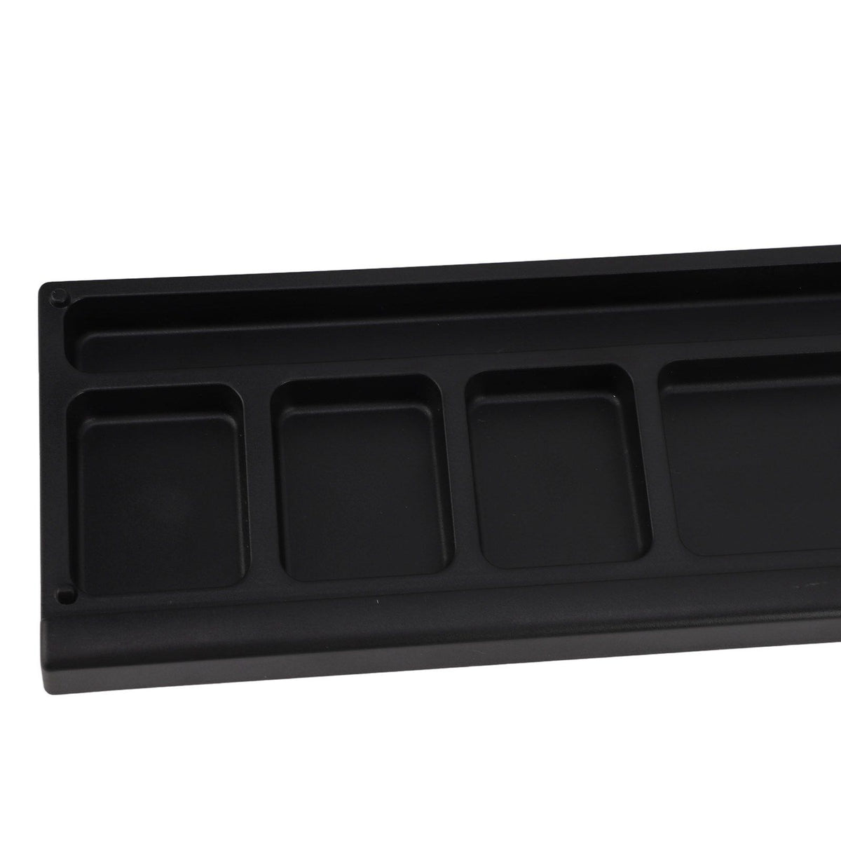 Keyboard Wrist Rest Pad Ergonomic Soft Prevent Slip Keyboard Wrist Support with Partition Storage Case for Office Black